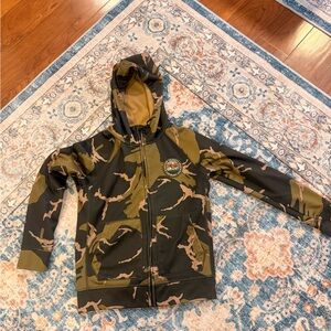 Burton Kids Camouflage Tech (Fleece Lined) Hoodie - Sm